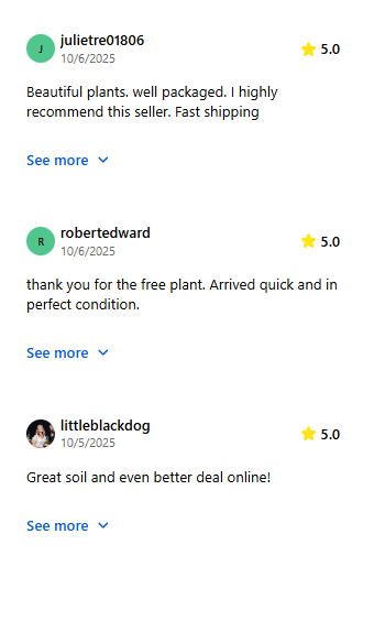 Buyer review screenshot 2
